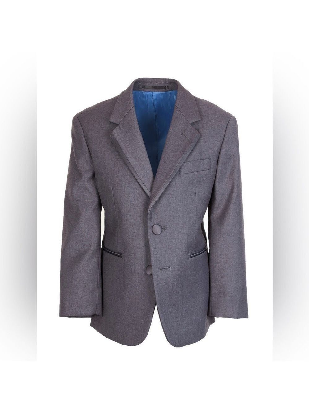 Dark Grey Tuxedo Jacket Charcoal Steel Gray Cardi International Kids 7 14 16